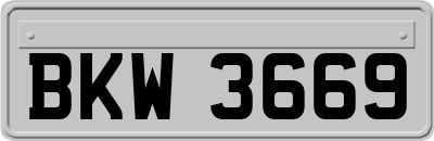 BKW3669