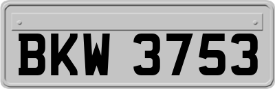 BKW3753