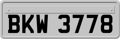 BKW3778