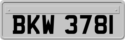 BKW3781