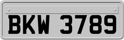 BKW3789