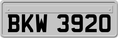 BKW3920