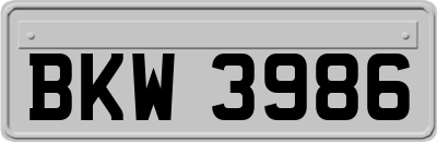 BKW3986