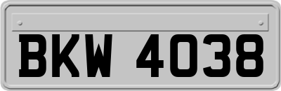 BKW4038