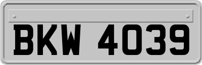 BKW4039