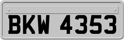 BKW4353