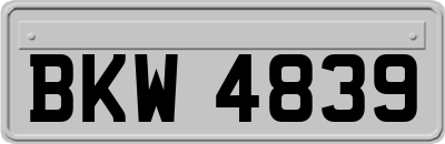BKW4839