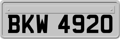 BKW4920