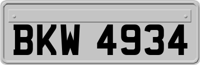 BKW4934