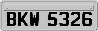 BKW5326