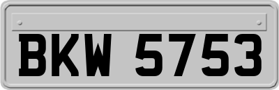 BKW5753