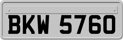 BKW5760