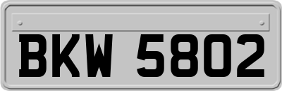 BKW5802