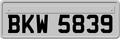 BKW5839