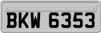 BKW6353