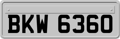 BKW6360
