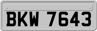 BKW7643