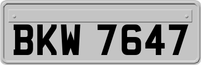BKW7647
