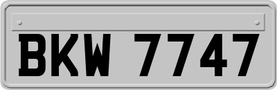 BKW7747
