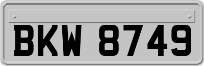 BKW8749