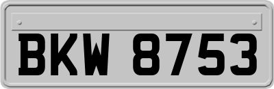 BKW8753