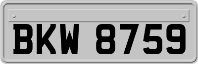BKW8759