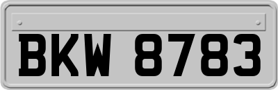 BKW8783