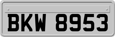 BKW8953
