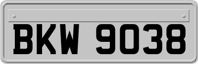 BKW9038