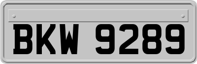 BKW9289