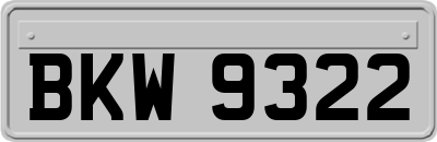 BKW9322