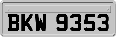 BKW9353