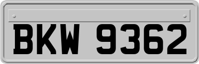 BKW9362