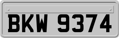 BKW9374