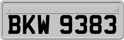 BKW9383