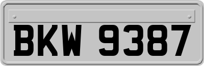 BKW9387