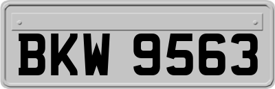 BKW9563