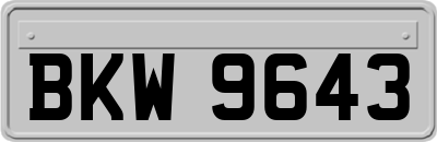 BKW9643