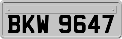 BKW9647