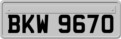 BKW9670