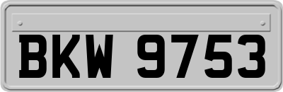 BKW9753