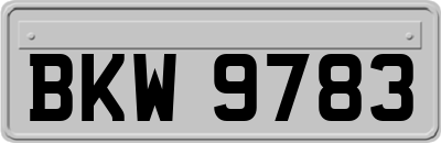 BKW9783