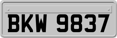 BKW9837