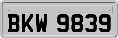 BKW9839