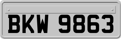 BKW9863