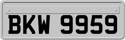 BKW9959