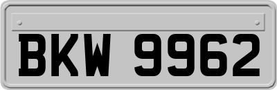 BKW9962