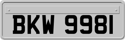 BKW9981