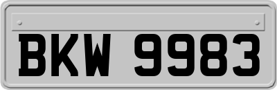 BKW9983