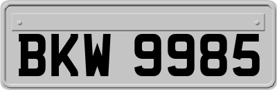 BKW9985